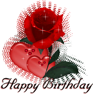 Animated Flowers Birthday Greetings Animated Gif Images GIFs Center